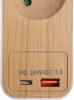 STHOR Konnektor elosztó fa hatású burkolattal, 3 földelt aljzattal, USB gyorstöltéssel, 1,4 méter kábellel (72343)