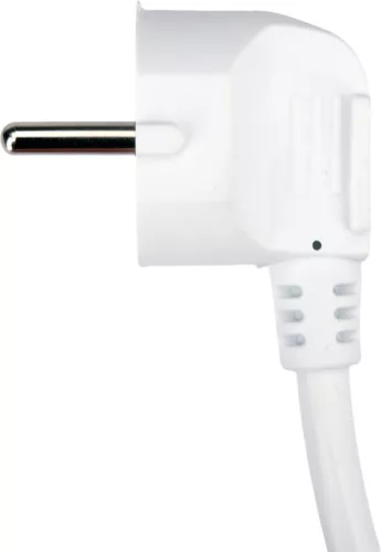 STHOR Konnektor elosztó fa hatású burkolattal, 3 földelt aljzattal, USB gyorstöltéssel, 1,4 méter kábellel (72343)