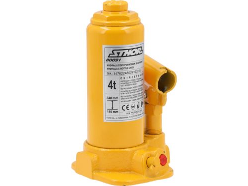 STHOR Hidraulikus palack emelő 4T (80091)