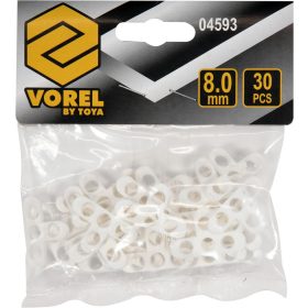 VOREL Távtartó T-8, mm, 30 darab (04593)