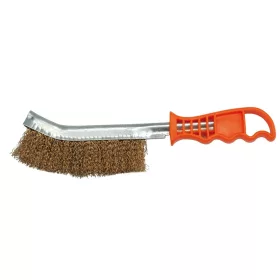 VOREL Drótkefe réz műanyag nyéllel 270 mm SPEED (06965)