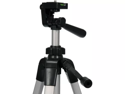 VOREL Alumínium műszerállvány 500–1500 mm, teleszkópos lábakkal, libellával (18020)