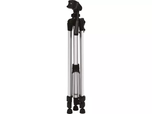 VOREL Alumínium műszerállvány 500–1500 mm, teleszkópos lábakkal, libellával (18020)