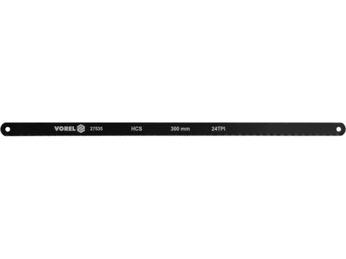 VOREL Fémfűrészlap készlet 300 mm, 24 TPI, HCS acél, 5 részes (27535)