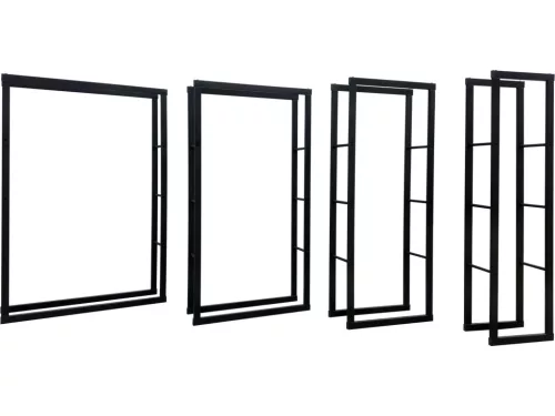 VOREL Tűzifa állvány 80X25X150CM (33316)