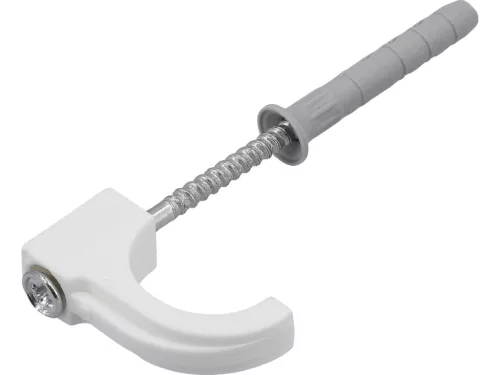 VOREL Kábelrögzítő bilincsek tiplivel 4 db, 15-28 mm csövekhez (54875)