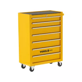 VOREL Szerszámos kocsi 7 fiókos, üres(58538)