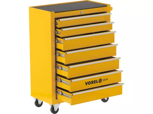 VOREL Szerszámos kocsi 7 fiókos, üres(58538)