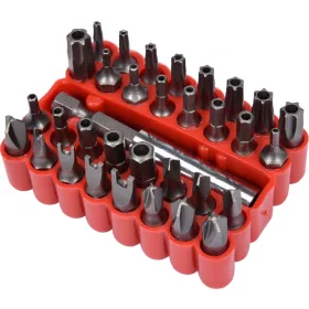 VOREL Bit készlet 33 részes 1/4 col (66330)