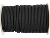 VOREL Polipropilén fonott kötél 8 mm, 100 m, UV-álló fekete PP kötél (69475)