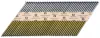 VOREL Síktáras szeg papírszalagon, 90 × 3,1 mm, 34°, 2000 db (72013)