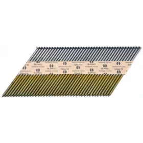  VOREL Síktáras szeg papírszalagon, 90 × 3,1 mm, 34°, 2000 db (72013)