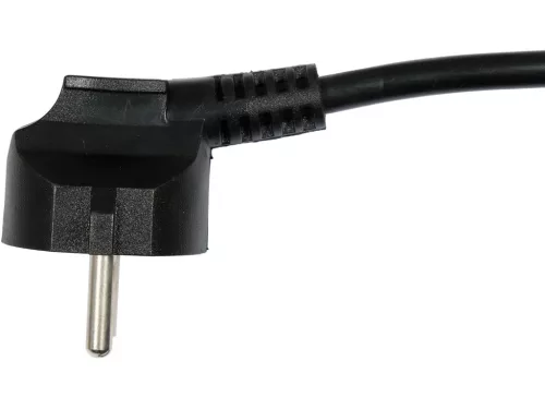 VOREL Elektromos hosszabbító 3-as elosztó kapcsolóval, fekete (3 m) (72626)