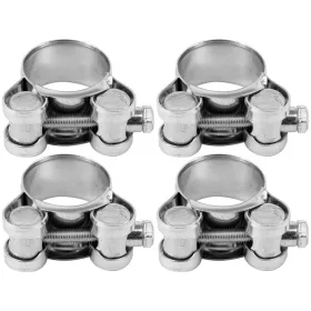   VOREL Csőbilincs GBS, 25–27 mm, 18 mm széles, horganyzott, 4 db (73790)