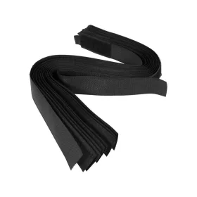 VOREL Tépőzáras szalag fekete 450 mm 10 db (73855)