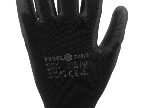 VOREL Munkavédelmi kesztyű 9-es méret (74079)