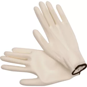VOREL FEHÉR munka kesztyű méret 9 (74081)