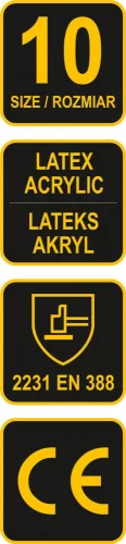 VOREL Védőkesztyű GCLA0510 (74149)
