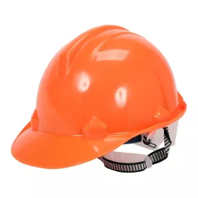 VOREL Munkavédelmi sisak narancssárga HDPE (VO-74171)
