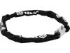 VOREL Biztonsági lánc zárral kerékpárhoz és motorkerékpárhoz, 120 cm × 7 mm, 2 kulccsal (77881)