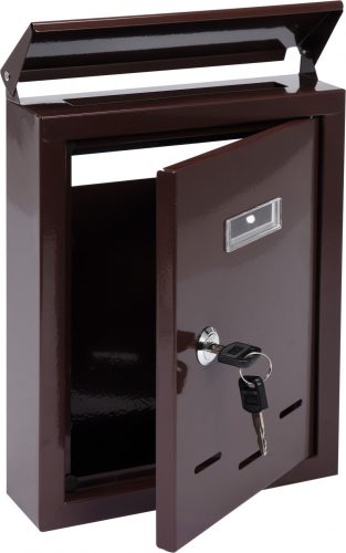 VOREL Postaláda 285X200X60mm, barna (78542)