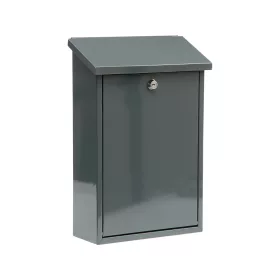   VOREL Postaláda zárható kivitelben, grafitszürke, 400 × 250 × 100 mm, 2 kulccsal (78571)