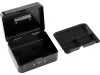 VOREL Pénzkazetta mechanikus számzárral, 200 × 160 × 90 mm, kivehető érmetálcával (78624)
