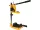 VOREL Fúróállvány satuval 400 mm, 38–43 mm befogással, 60 mm lökethosszal (79639)