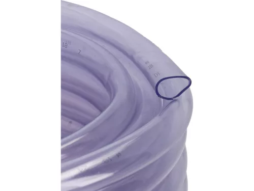VOREL Víztiszta PVC tömlő átlátszó, 18 mm belső átmérő, 25 m  (81445)