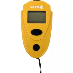   VOREL Festék rétegvastagság-mérő autókarosszériához, acélhoz és alumíniumhoz, 0–2 mm (81731)