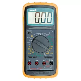   VOREL Multiméter, 600 V, 10 A, 200 MΩ, kapacitás- és frekvenciaméréssel (81783)