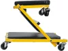 VOREL Szerelő aláfekvő és műhelygörgős ülőke 2 az 1-ben, 150 kg teherbírással (81827)