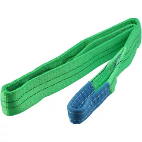   VOREL Emelőheveder kétrétegű poliészterből, 2 t, 2 méter, 60 mm, EN 1492-1 (82271)