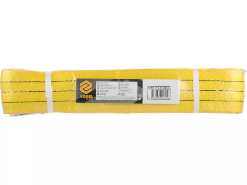 VOREL Emelőheveder 3 T, 3 m, 90 mm (82280)