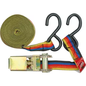 VOREL Racsnis lekötő 25mm x 5m kampós (82351)