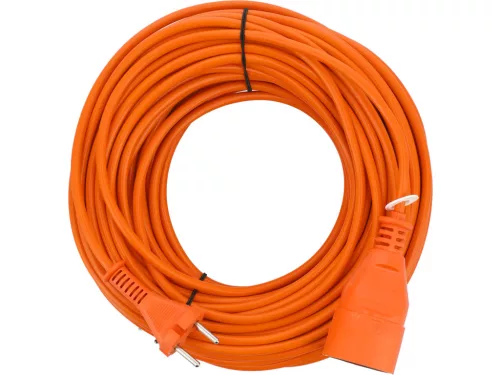 VOREL Hálózati hosszabbító 30 méter, 1 aljzat, H05VV-F 2 × 1,5 mm², 1380 W, IP20 (82675)