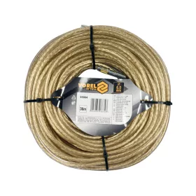   VOREL Vámzárkötél fonott acélsodronyból, 6 mm, 36 méter, plombálható (85004)