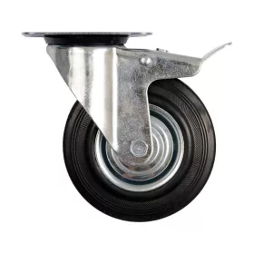 VOREL Ipari kerék forgós fékkel 160mm 130kg (87325)
