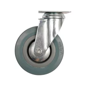 VOREL Ipari kerék forgó szürke 75mm (87362)