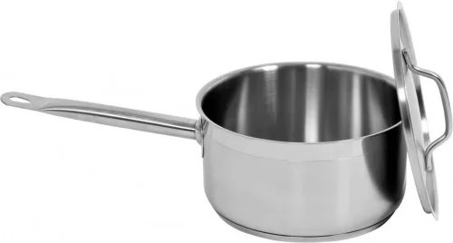 YATO Fedeles nyeles lábas nagykonyhai használatra, 3,3 l, 20 × 10,5 cm (YG-00061)