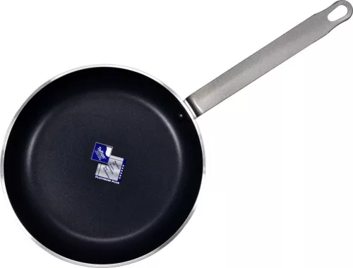 YATO Serpenyő nagykonyhai használatra, 28 cm, háromrétegű PTFE-bevonattal (YG-00132)