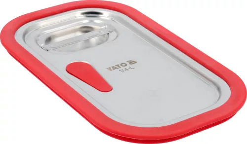 YATO Fedél szilikon tömítéssel GN 1/4 edényhez (YG-00443)