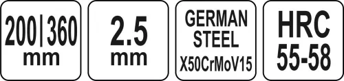 YATO Kenyér kés 200 mm (YG-02223)
