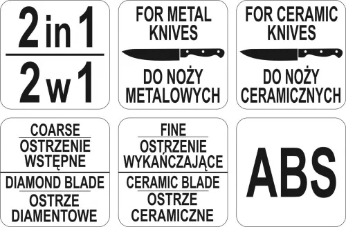 YATO Késélező 2 at 1-ben (YG-02353)