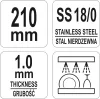 YATO Fogó 220mm PAINE (YG-02731)