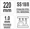 YATO Paste fogó 220mm (YG-02732)