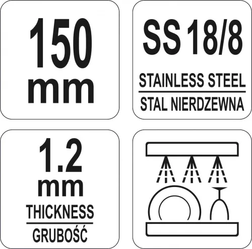 YATO Jég fogó 150mm (YG-02736)