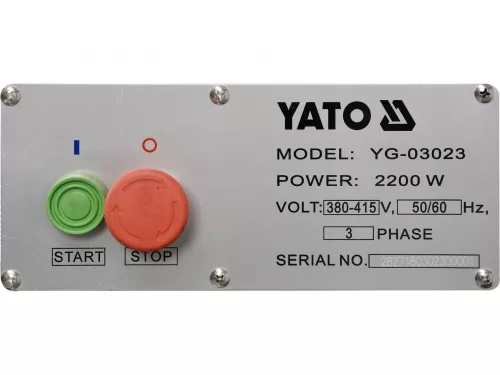 YATO Habverő-dagasztó-keverő gép nagykonyhai használatra, 40 l, 2200 W, 3 sebességfokozat (YG-03023)