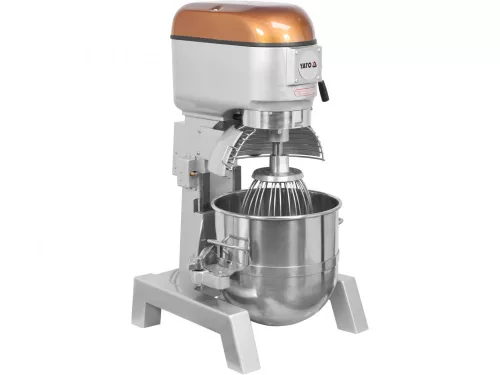 YATO Habverő-dagasztó-keverő gép nagykonyhai használatra, 35 l, 1100 W, 3 sebességfokozat (YG-03027)