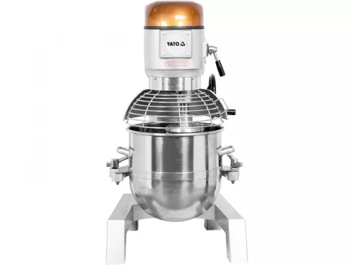 YATO Habverő-dagasztó-keverő gép nagykonyhai használatra, 35 l, 1100 W, 3 sebességfokozat (YG-03027)